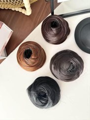 تصویر گیره مویی گوجه ای 