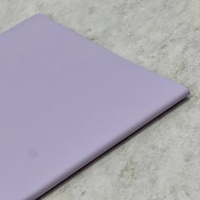 تصویر کاغذ ضدآب گل آرایی بسته ۲۰ برگی دو رنگ سفید-بنفش مدل qxoy-02 