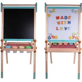 تصویر تخته سیاه و سفید Multi functional Easel classic world کد 53887 