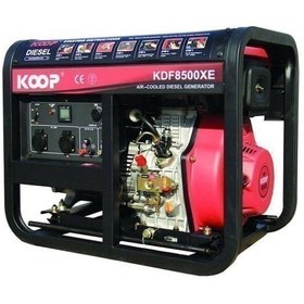 تصویر موتور برق دیزلی کوپ مدل KDF8500 XE generator portable KOOP KDF8500XE