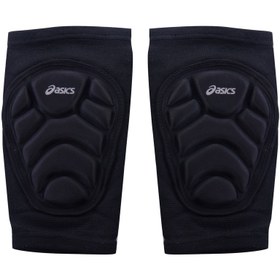 تصویر زانوبند والیبالی آسیکس شش تکه - مشکی / M Asics voliball knee support