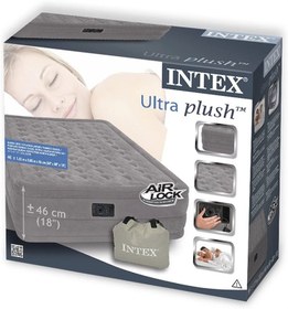 تصویر تخت بادی دو نفره طبی اینتکس intex 66958