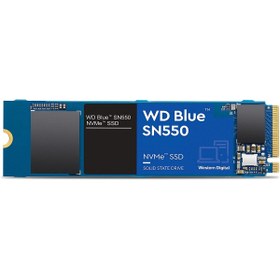 تصویر حافظه SSD اینترنال وسترن دیجیتال مدل Blue SN550 ا Western Digital Blue SN550 PCIe Gen3 x4 M.2 2280 NVMe 1TB Internal SSD Drive Western Digital Blue SN550 PCIe Gen3 x4 M.2 2280 NVMe 1TB Internal SSD Drive