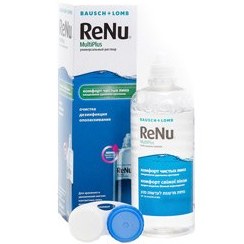 تصویر محلول شست و شوی لنز رنیو 360 میل Renu Multiplus Lens Solution