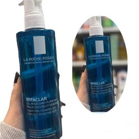 تصویر ژل شستشوی افکلار پمپی لاروش پوزای مخصوص پوست های چرب و جوش دار حجم ۴۰۰ میلی لیتر 