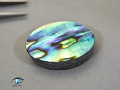 تصویر نگین صدف آبالون 2.6 گرم 