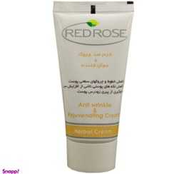 تصویر کرم ضد چروک رز قرمز (Red Rose) مدل Anti Wrinkle and Rejuvenating حجم 50 میلی‌‌لیتر 