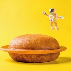 تصویر برگر زن سفینه‌ای تک قلو 17 سانت 