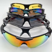 تصویر عینک اوکلی آفتابی ورزشی دوچرخه،موتور،کوه،طبیعت،قایق سواریOAKLEY 