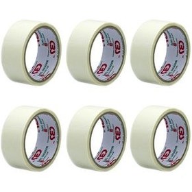 تصویر چسب کاغذی سی بی اس مدل JM1640 عرض 4 سانتی متر بسته 6 عددی 