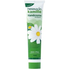 تصویر کرم دست حاوی بابونه و گلسیرینه هرباسین 75 میل Herbacin Wuta Kamille Glycerine Hand Cream  75ML