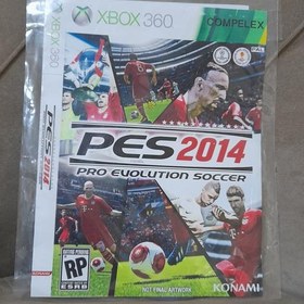 تصویر خرید بازی ایکس باکس 360 بازی فوتبال پی اس PES 2014 گیم مخصوص XBOX 360 سی دی بازی فوتبالی xbox pes 2014 