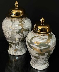 تصویر جار سرامیکی دکوراتیو کد JA-14 