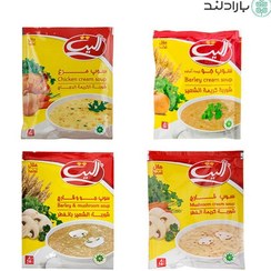 تصویر سوپ نیمه آماده الیت در چهار طعم 