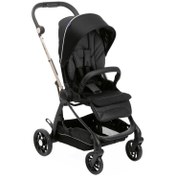 تصویر کالسکه چیکو مدل وان فور اور Chicco One4Ever ا Chicco One4Ever Stroller Pirate Black Chicco One4Ever Stroller Pirate Black