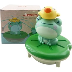 تصویر اسباب بازی حمام قورباغه 4 حالته Ing Baby bath toy code:YB1901M