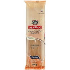 تصویر ماکارونی رشته‌ای سبوس‌دار 1.5 - 500 گرمی زر‌ماکارون -