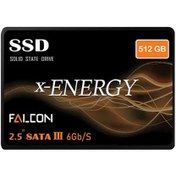 تصویر اس اس دی اینترنال ایکس-انرژی مدل Falcon ظرفیت 512 گیگابایت SSD حافظه ایکس انرژی مدل Falcon ظرفیت 512GB