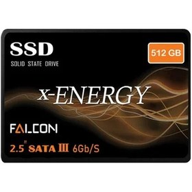 تصویر اس اس دی اینترنال ایکس-انرژی مدل Falcon ظرفیت 512 گیگابایت SSD حافظه ایکس انرژی مدل Falcon ظرفیت 512GB