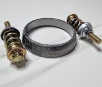 تصویر واشر اگزوز پژو مدل XU7 مناسب برای ۴۰۵ پارس سمند بسته ۳ عددی 