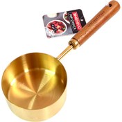 تصویر پیمانه طلایی دسته چوبی 125میل شنگیا 