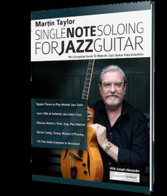 تصویر Martin Taylor Single Note Soloing For Jazz Guitar 