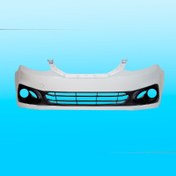 تصویر سپر جلو ساینا S پلاسکو کار | فابریک خط تولید | خام و رنگی - سفید 