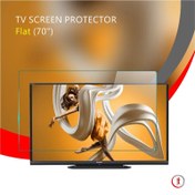 تصویر محافظ صفحه نمایش تلویزیون سایز ۷۰ اینچ تایوانی 