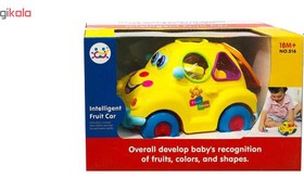 تصویر اسباب بازی ماشین فولوکس موزیکال Hola Toys ا baby car toy code:516/20 baby car toy code:516/20