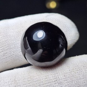 تصویر نگین سنگ طبیعی کوارتز دودی آفریقایی معدنی وزن 35 قیراط کد 31557 