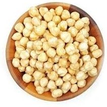 تصویر مغز فندق سفید 