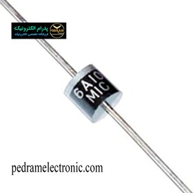 تصویر دیود ۶A10 ظرفیت ۶ آمپر ۱۰۰۰ ولت 