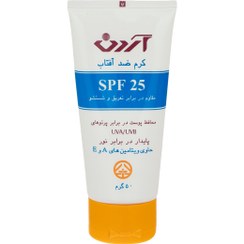 تصویر کرم ضد آفتاب ضد آب آردن Spf 25 ا Ardene Water Resistant Total Sunblock Cream SPF25 Ardene Water Resistant Total Sunblock Cream SPF25