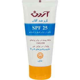 تصویر کرم ضد آفتاب آردن SPF25 مقدار 50 گرم ا Ardene SPF25 Sunscreen Cream 50gr Ardene SPF25 Sunscreen Cream 50gr