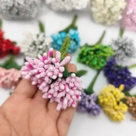 تصویر پرچم گل شکری صورتی (1 دسته)و عمده 