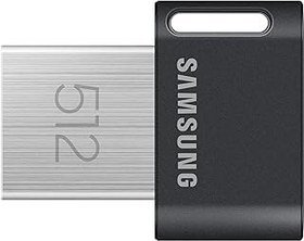 تصویر Samsung Fit Plus USB 3.2 Flash Drive ، 512 گیگابایتی USB Standard Type-A ، سرعت حداکثر 400 مگابایت در ثانیه/110MB/S ، چوب حافظه ذخیره سازی قابل حمل ، درایو انگشت شست بادوام سازگار با USB 2.0 ، MUF-512AB/AM SAMSUNG FIT Plus USB 3.2 Flash Drive, 512GB USB Standard Type-A, Speeds Up to 400MB/s / 110MB/s, Portable Storage Memory Stick, Durable Thumb Drive Backward Compatible with USB 2.0, MUF-512AB/AM