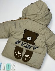 تصویر کاپشن وارداتی پسرانه با طرح عروسکی 