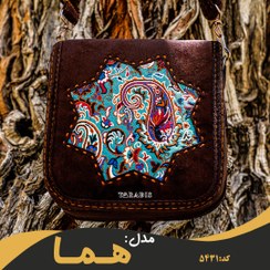 تصویر کیف ترمه رودوشی و نیمه دست دوز ترمه مدل هما homa bag