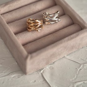 تصویر انگشتر مدل پیچک 