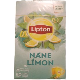 تصویر چای گیاهی لیپتون لیمو نعناع Lipton Nane & Limon Çayı کیسه ای 20 تایی 30 گرم 