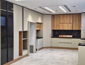 تصویر کابینت در۴قسط .سفارشی ساخت دررنگبندی هایگلاس ام دی اف دکوفیکس کد ۵۳۰ 