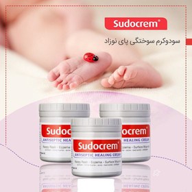 تصویر کرم سوختگی کودک سودوکرم 250 گرم اورجینال ا antiseptic Cream sudocrem 250 gram antiseptic Cream sudocrem 250 gram