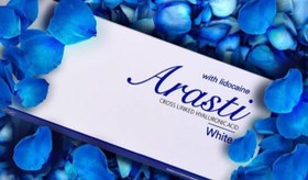 تصویر فیلر اراستی وایت مخصوص زیر چشم تک سی سی Arasti White اصلی 