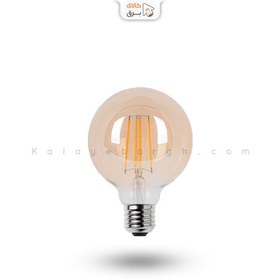 تصویر لامپ فیلامنتی شامپاینی 8 وات G95 E27 پارس شعاع توس (رویالوکس) 