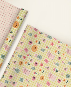 تصویر 3 برگ کاغذکادو لینن_ 1182 