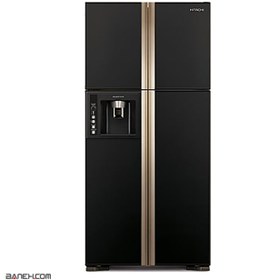 تصویر یخچال فریزر طرح ساید بای ساید هیتاچی 910 لیتر RW910 HITACHI REFRIGERATOR SIDE BY SIDE RW910