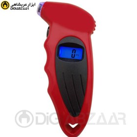 تصویر درجه باد دیجیتال ( فشار سنج ) مدل Digital Tire Gauge 