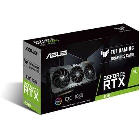 تصویر کارت گرافیک ایسوس TUF RTX 3080 OC 10GB Asus TUF Gaming GeForce RTX™ 3080 OC Edition 10GB Stock