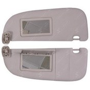 تصویر مجموعه آفتابگیر پژو ۲۰۶ اصلی ( چپ و راست ) 