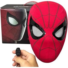 تصویر ماسک( کلاه) اسپایدرمن چشم متحرک Spiderman mask